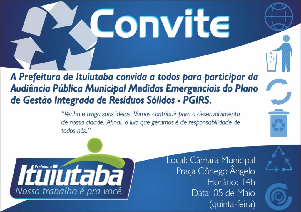Convite-Residuos Sólidos